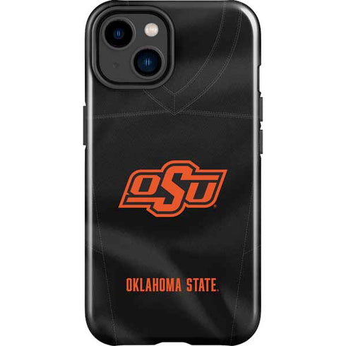 Oklahoma State University Black Jersey iPhone 15 Impact Case